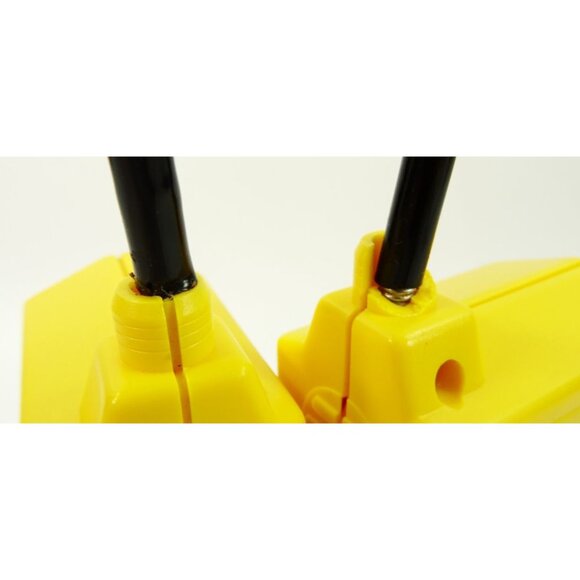 Rare Sonic the Hedgehog Flip Phone Walkie Talkies 1993 Sega Vintage Toy WORKS - Picture 9 of 15